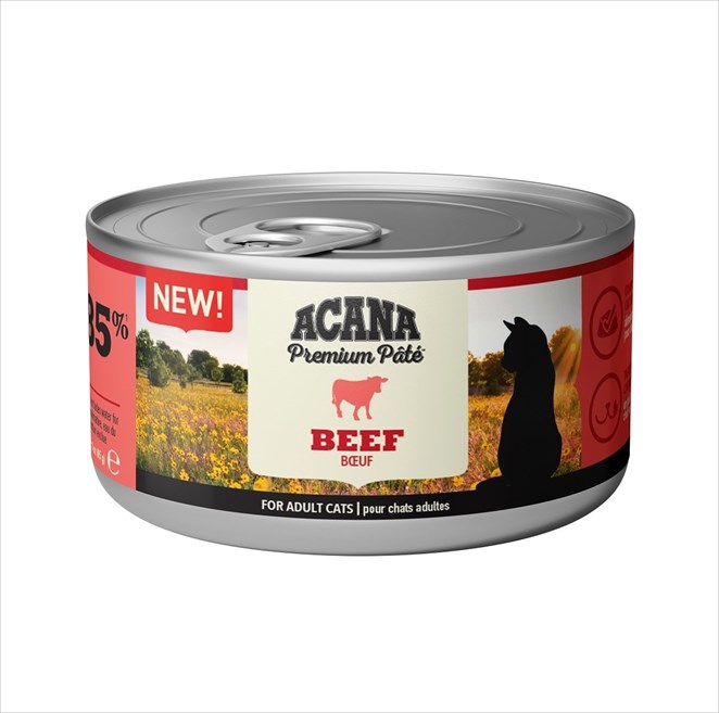 Acana Premium Pate (Ezme) Sığır Etli Kedi Konserve