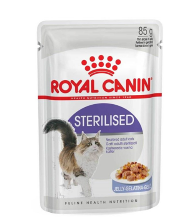 Royal Canin Sterilised Jelly Pouch Kedi Maması 85 gr