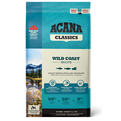 Acana Classics Wild Coast Balıklı Düşük Tahıllı Köpek Maması 17 Kg