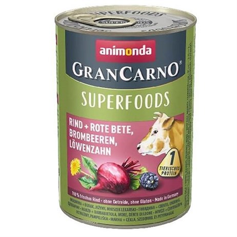 Animonda Superfoods Sığır Eti Pancar Ve Böğürtlenl