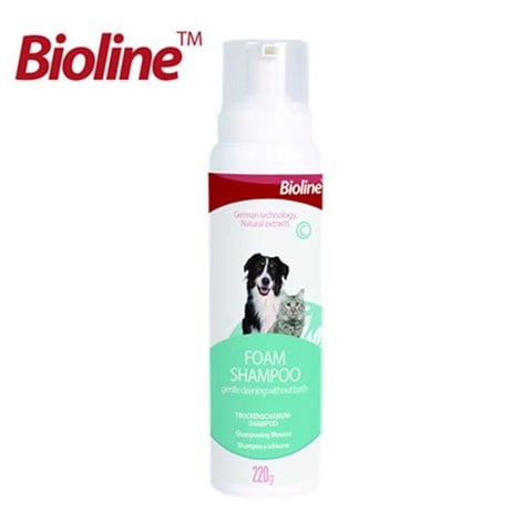 Bioline Kedi Ve Köpek Köpük Şampuan 220 Gr