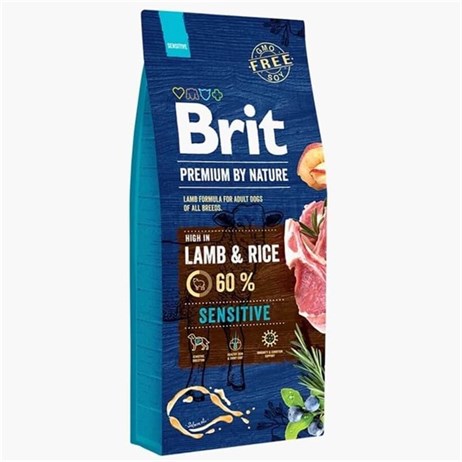 Brit Premium Nature Sensitive Kuzulu Köpek Maması 8 Kg
