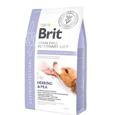 Brit Veterinary Diet Gastrointestinal Sindirim Sistemi Destekleyici Tahılsız Köpek Maması 2 Kg