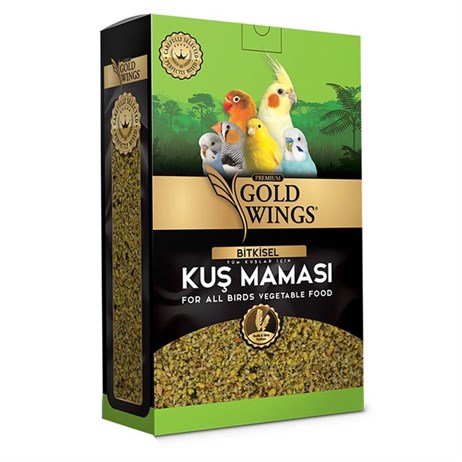 Gold Wings Premium Bitkisel Kuş Maması 1 Kg
