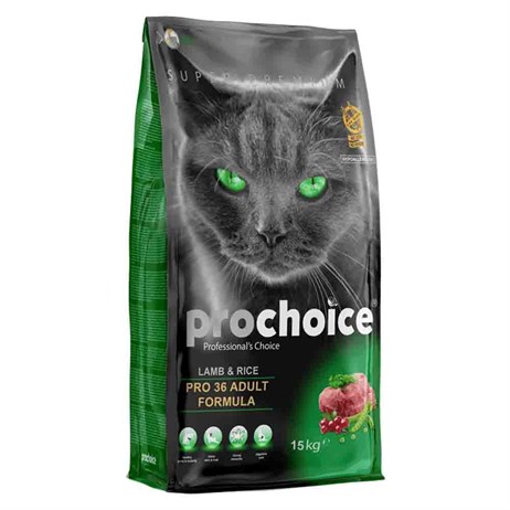 Pro Choice Kuzu Etli Pirinçli Yetişkin Kedi Maması 15 Kg