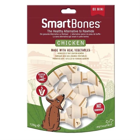 Smart Bones Chicken Tavuklu Mini Köpek Ödül Maması128 Gr