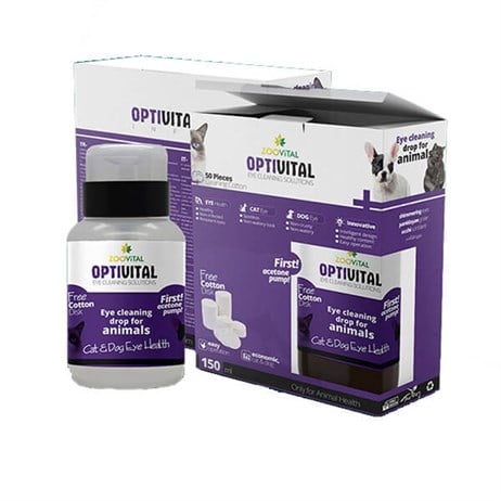 Zoovital Optival Göz Temizleme Solüsyonu 150 ml